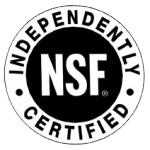 Symbol for National Sanitation Foundation Certification