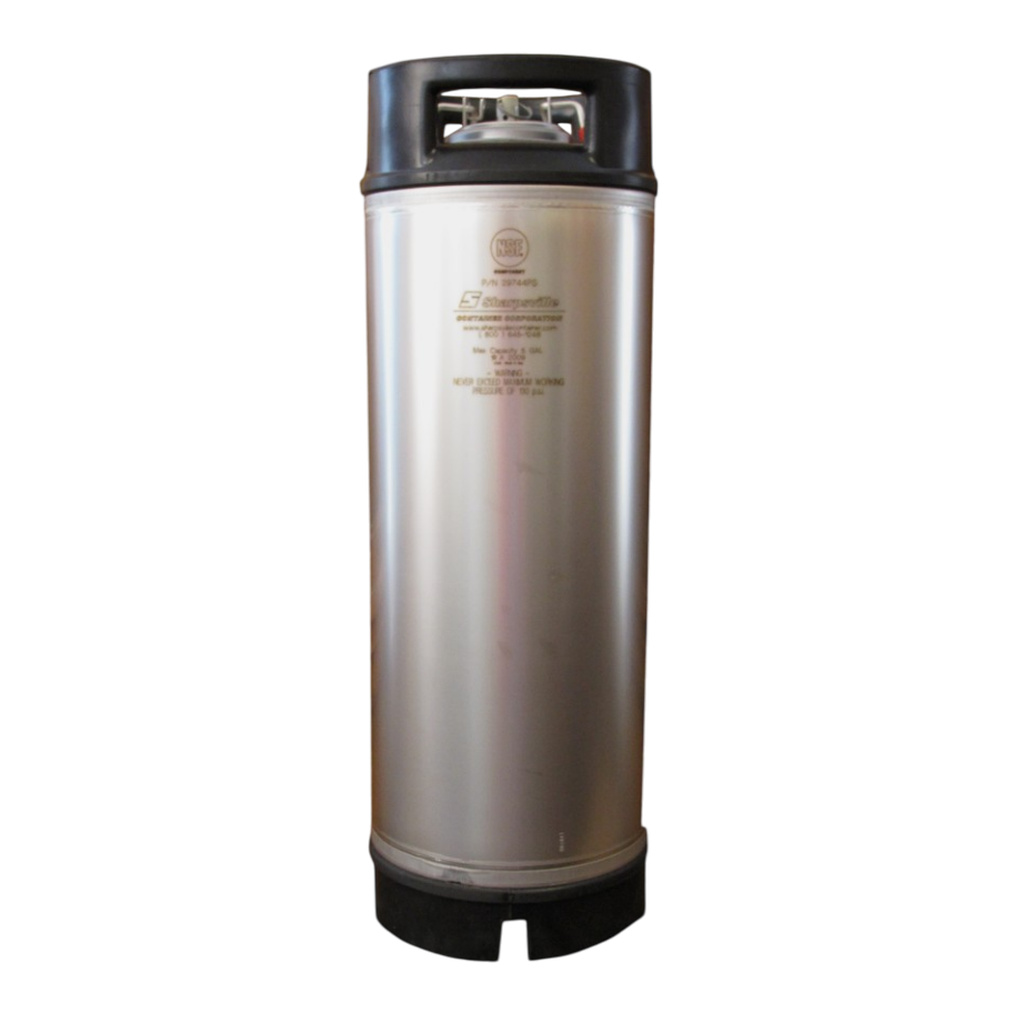 5 Gallon Keg with Rubber Handle - Sharpsville Container